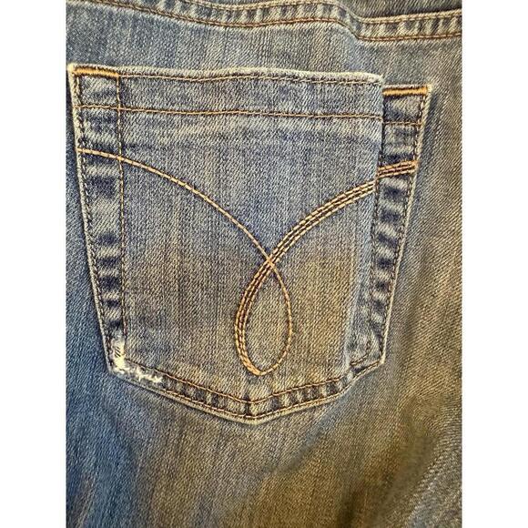 Calvin Klein Jeans Size 8 Womens Ultimate Boot Cut Medium Wash Denim Blue - Picture 7 of 7